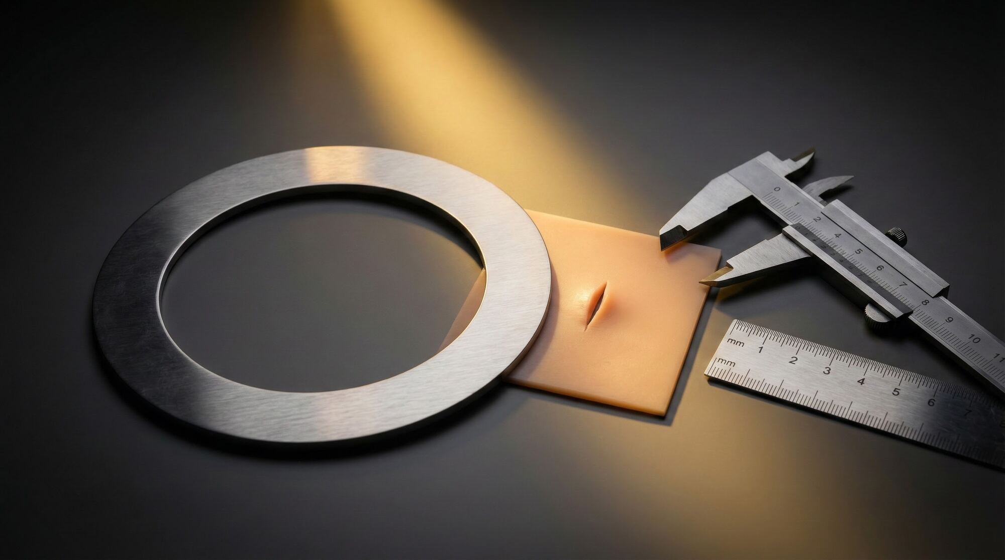 10cm 腫瘤 / 2cm 傷口